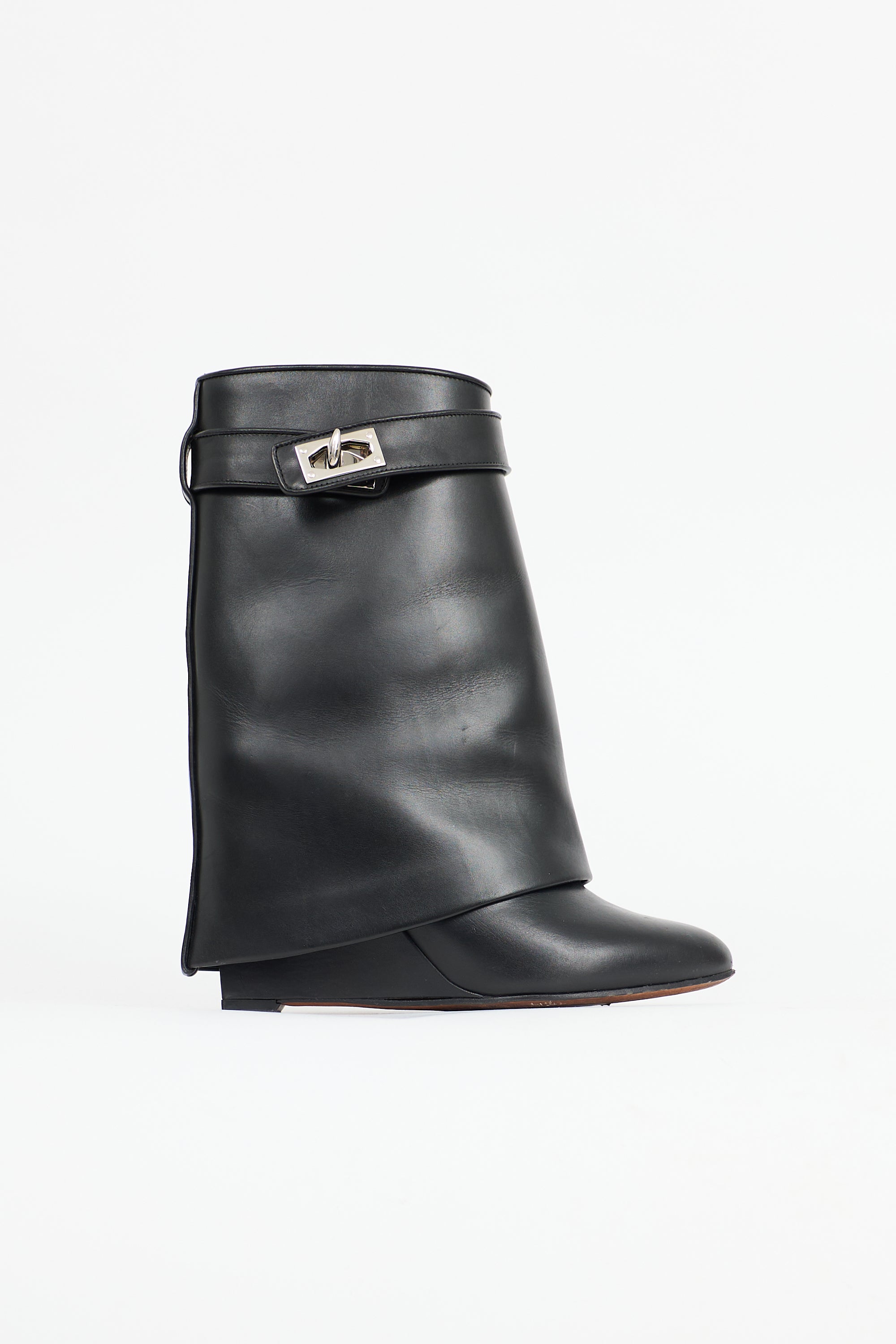 Givenchy Leather Shark Ankle Boot