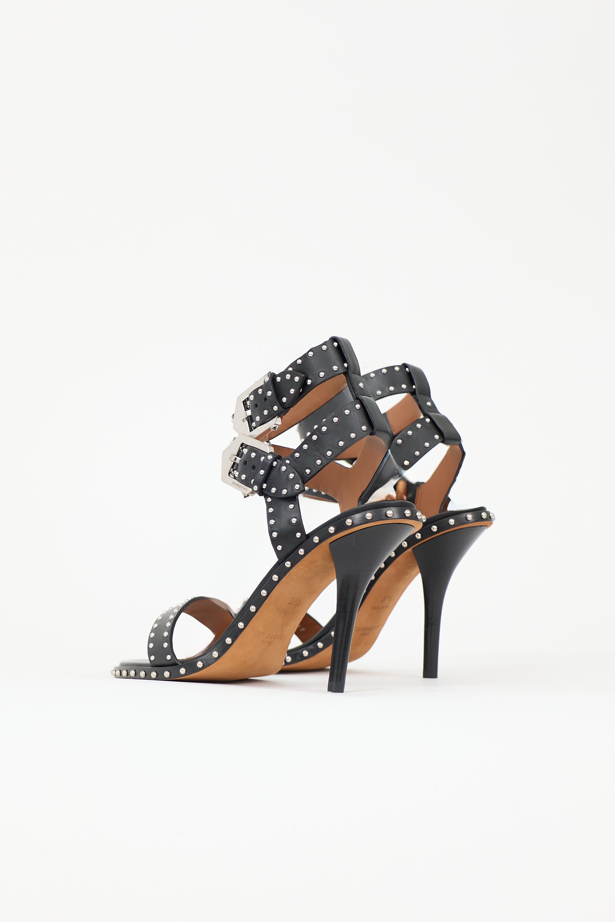 Givenchy Leather Studded Heel
