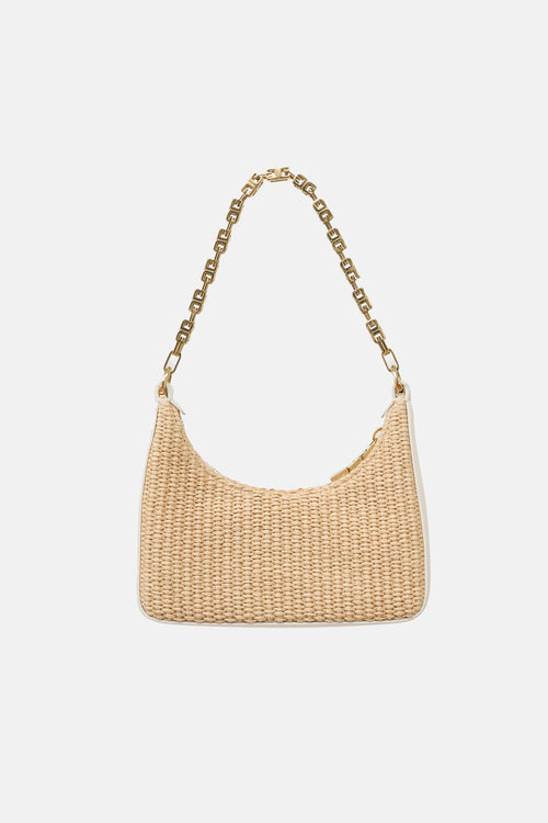 Givenchy Raffia Mini Moon Bag