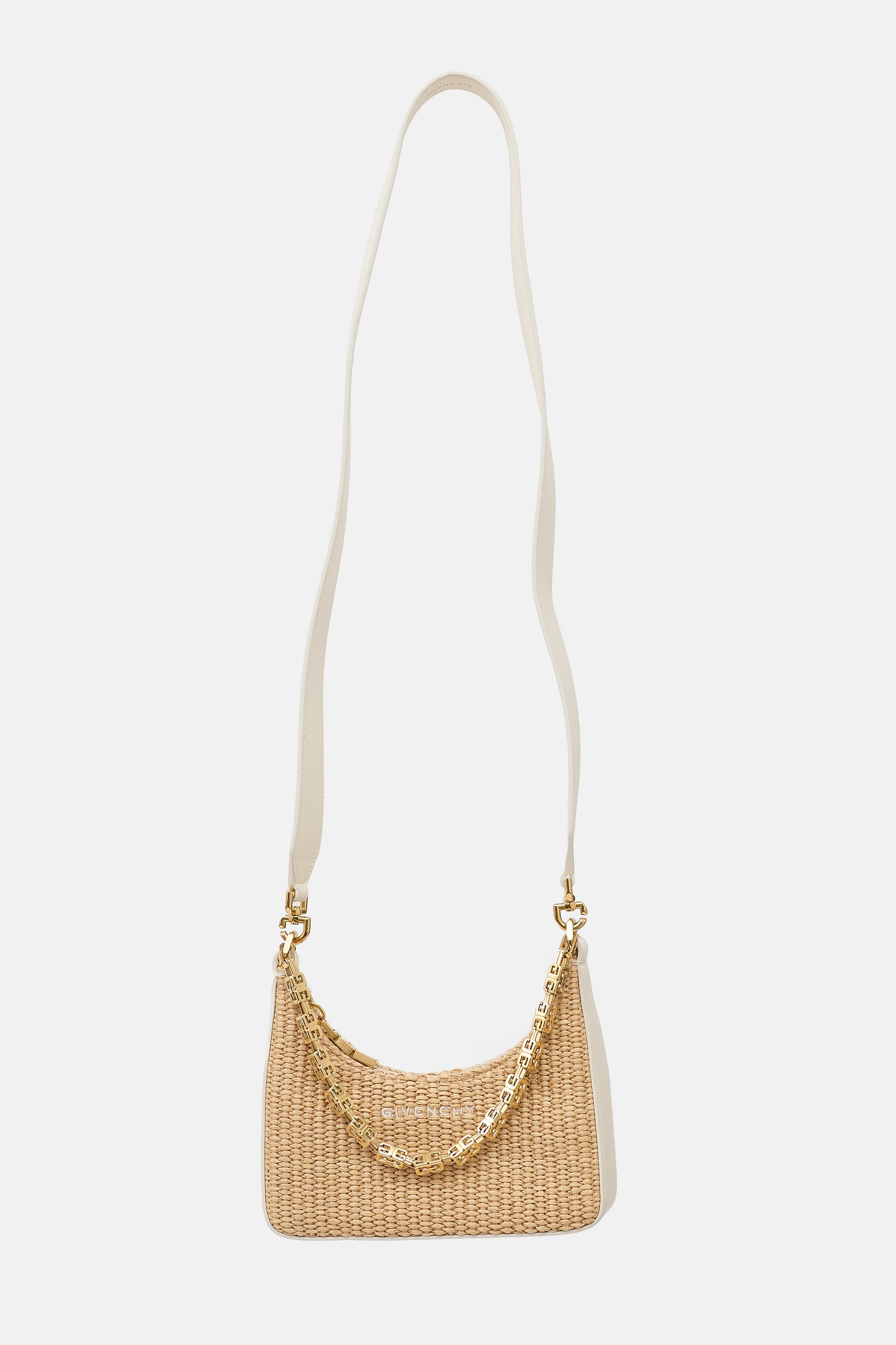 Givenchy Raffia Mini Moon Bag
