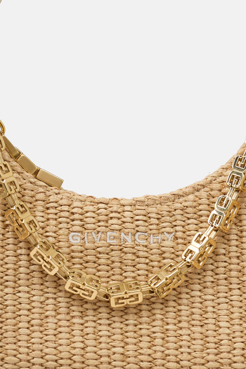 Givenchy Raffia Mini Moon Bag
