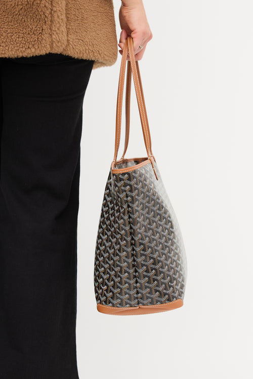 Goyard Goyardine Canvas Artois MM Tote Bag