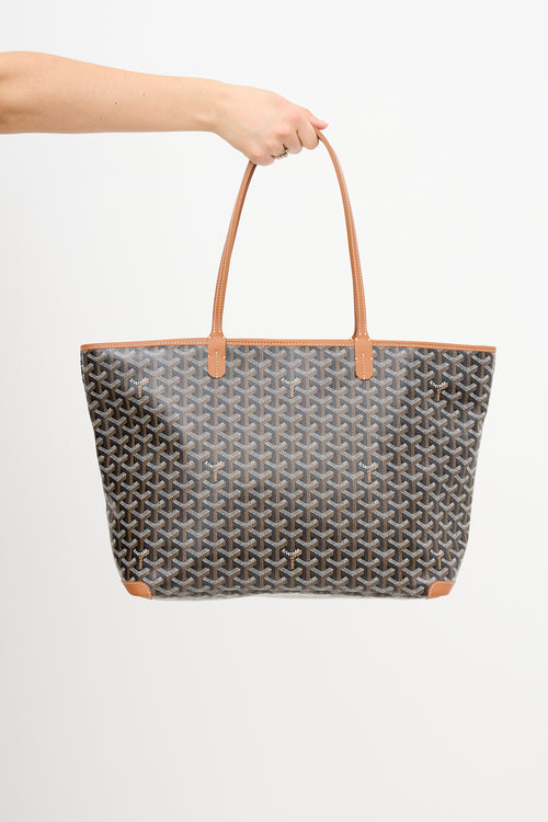 Goyard Goyardine Canvas Artois MM Tote Bag