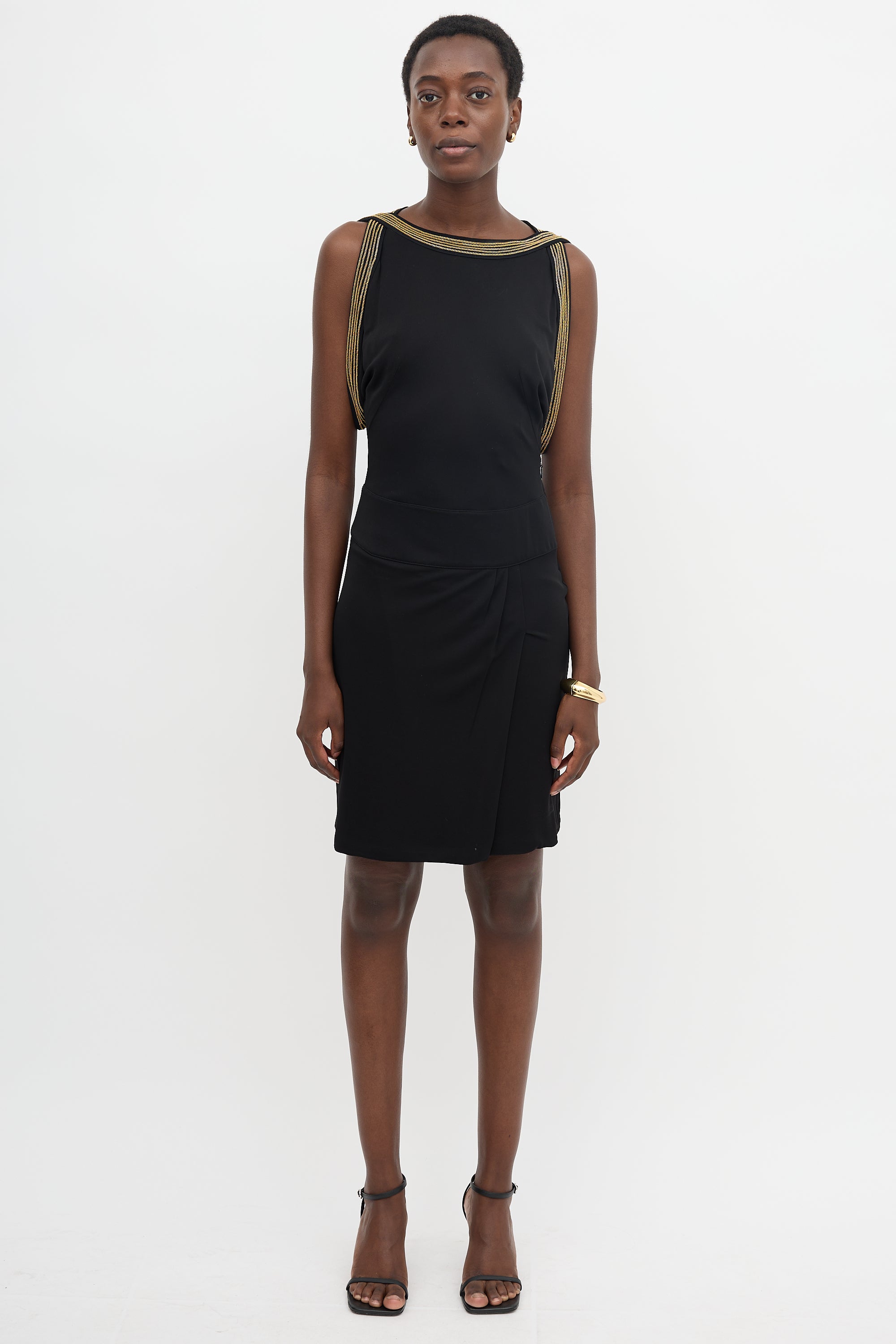 Gucci Chain Drape Dress
