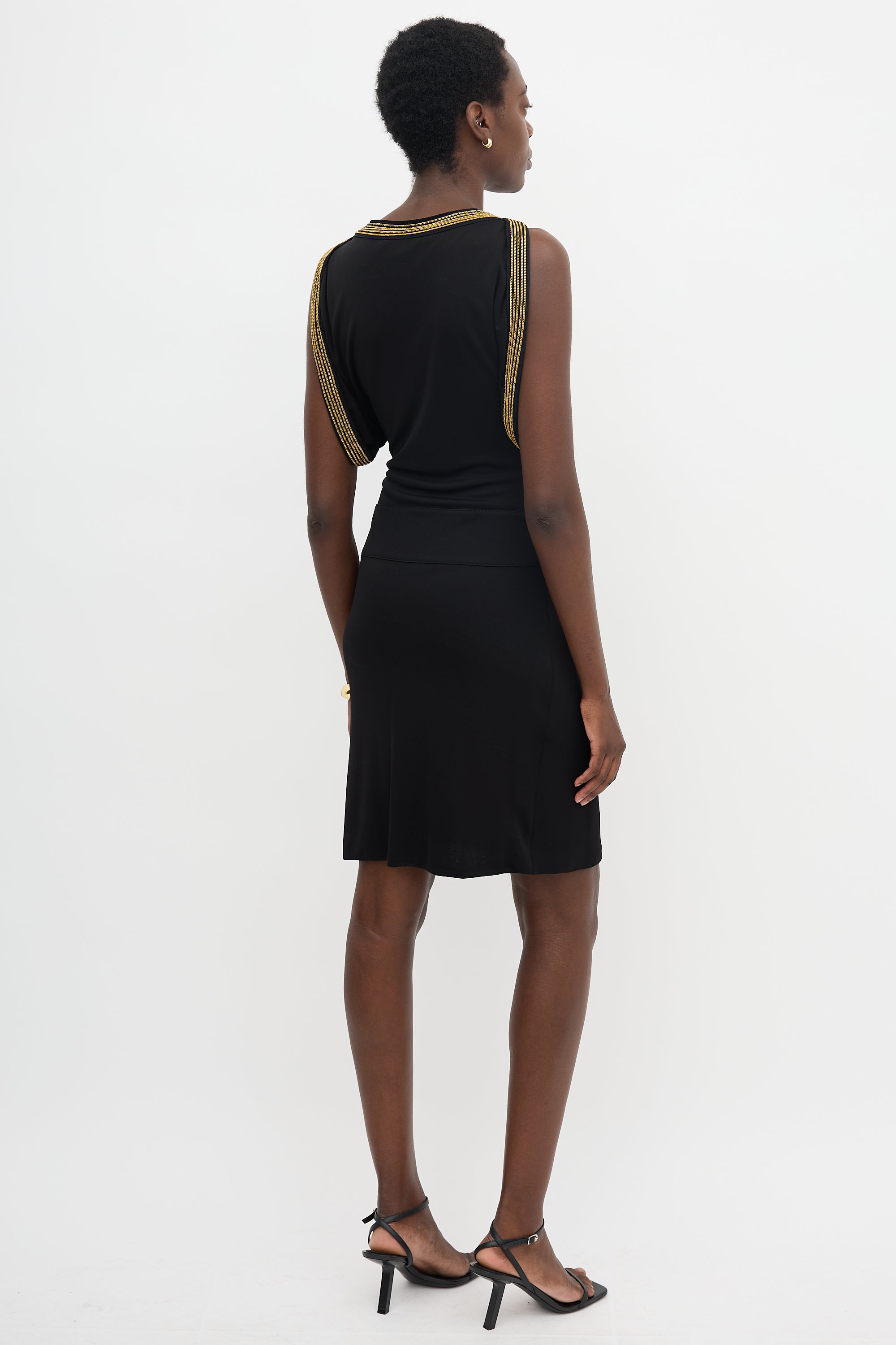 Gucci Chain Drape Dress