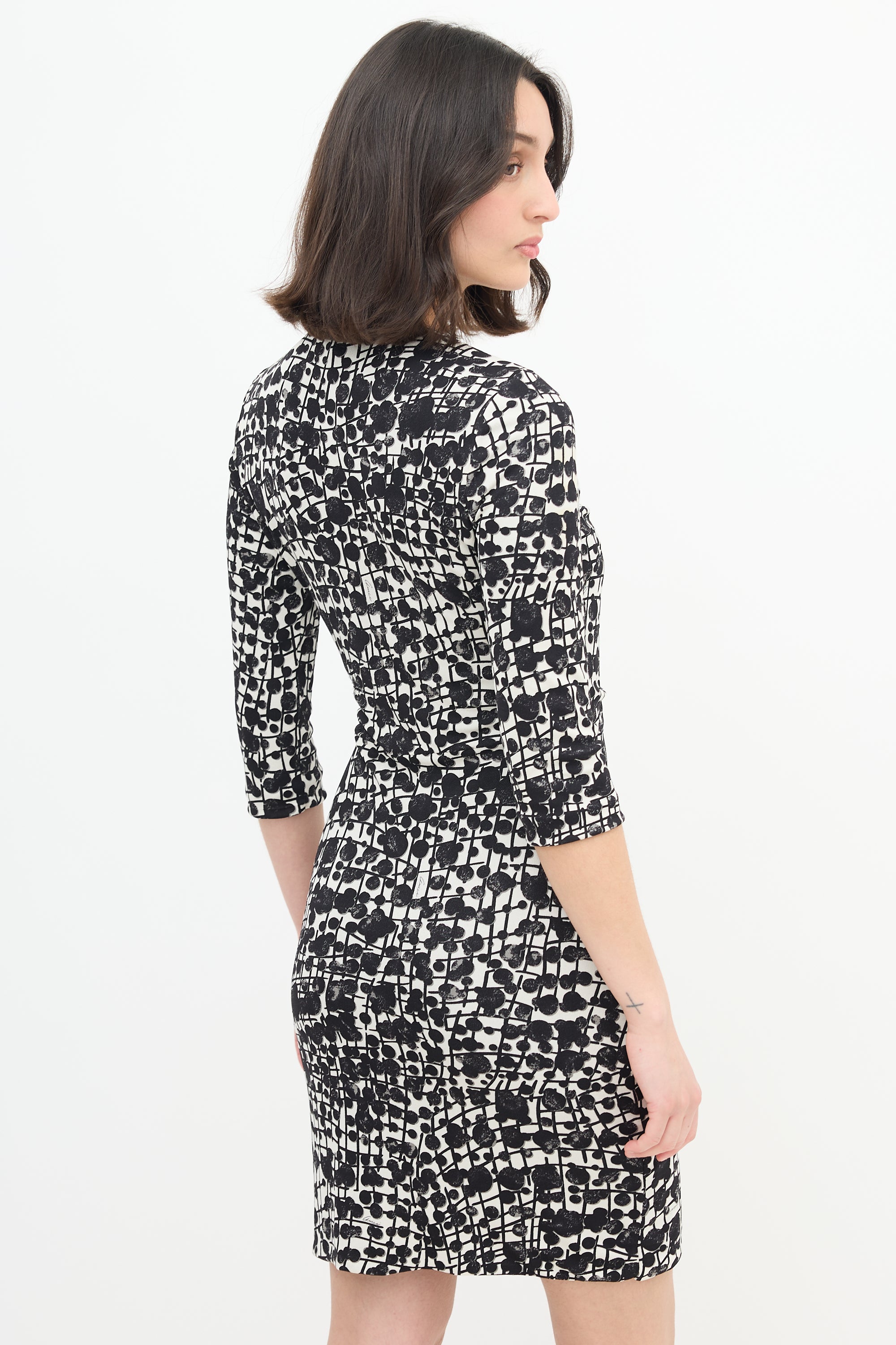 Gucci Printed Wrap Dress