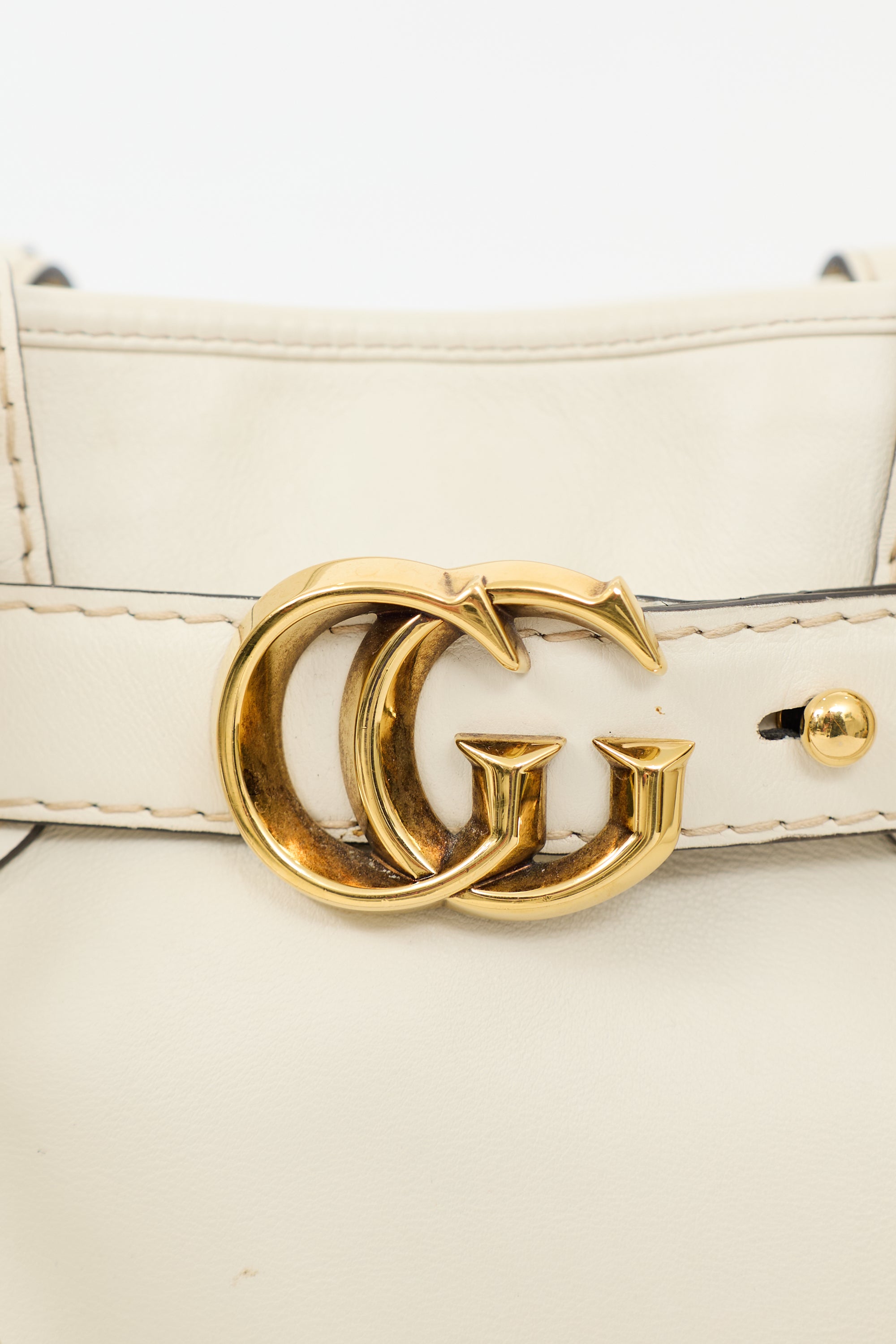 Gucci Leather Running GG Bag