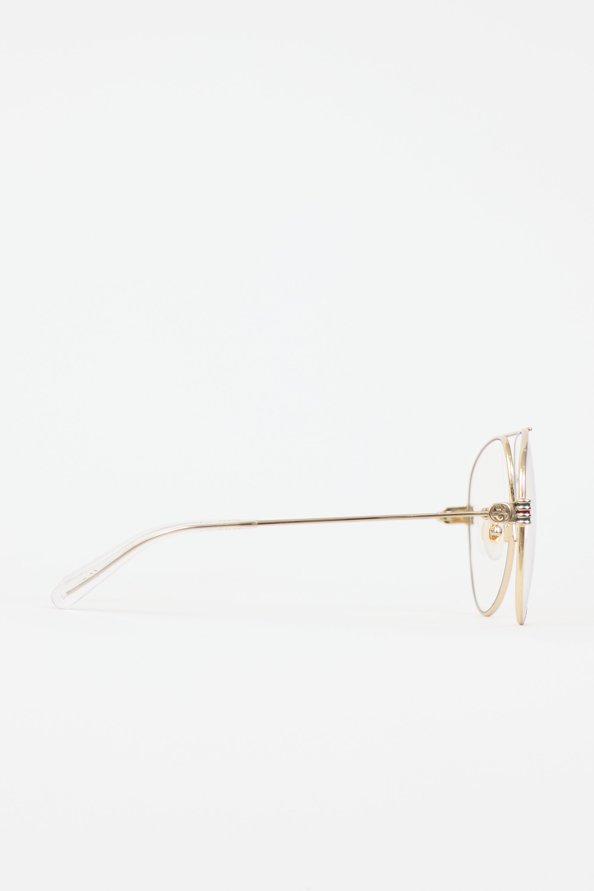 Gucci GG1280S Aviator Glasses