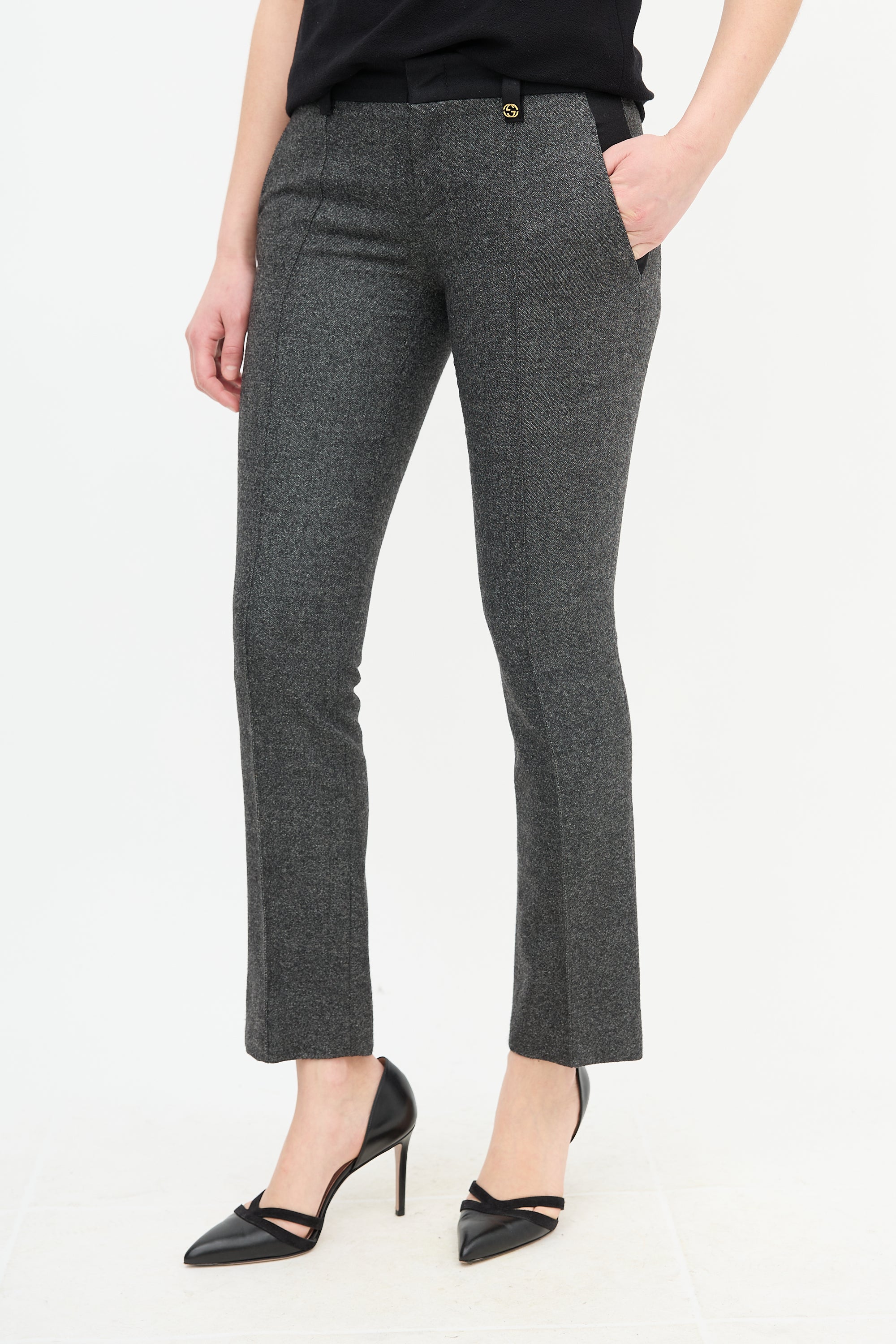 Gucci Slim Leg GG Trouser