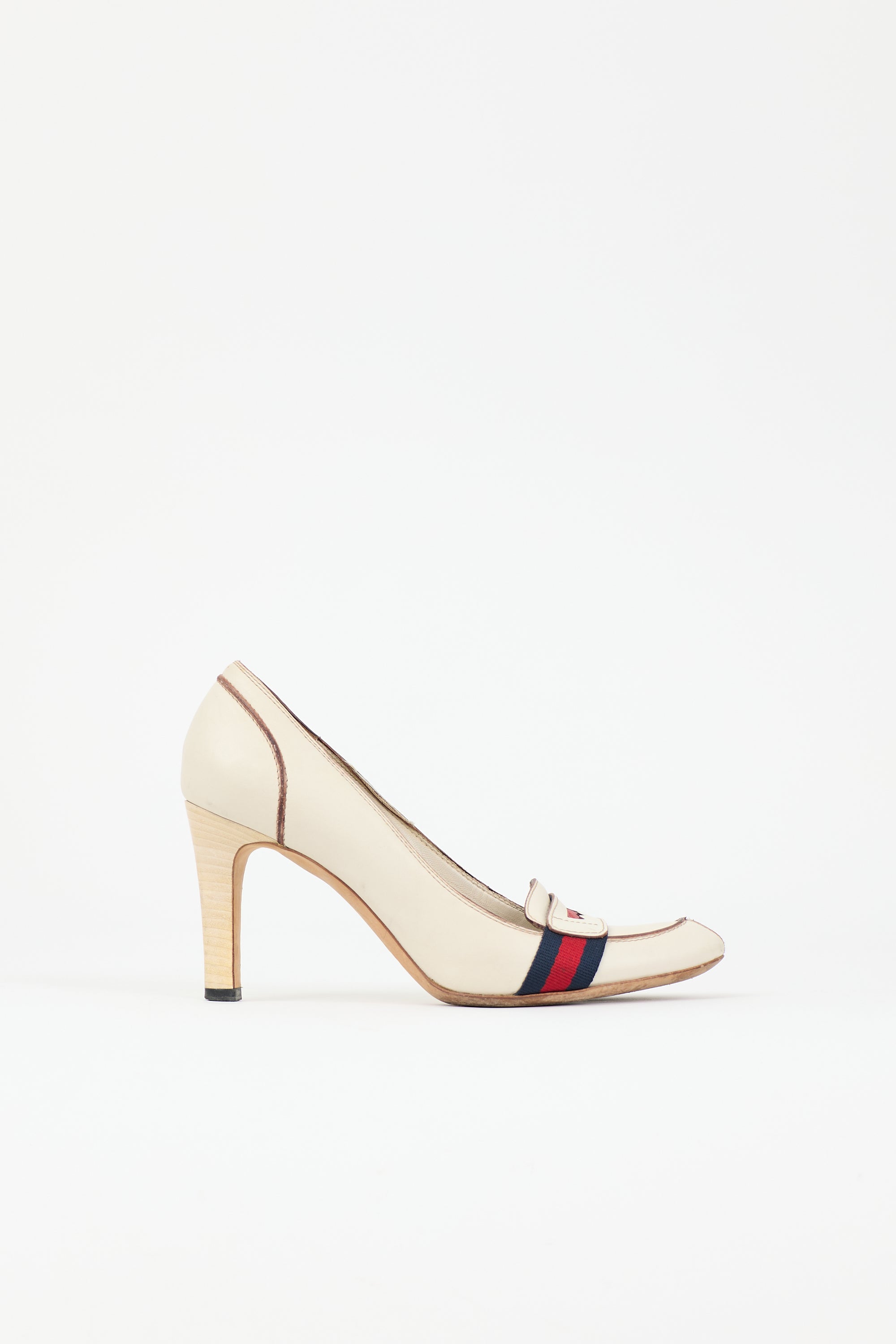 Gucci Vintage Leather Pump