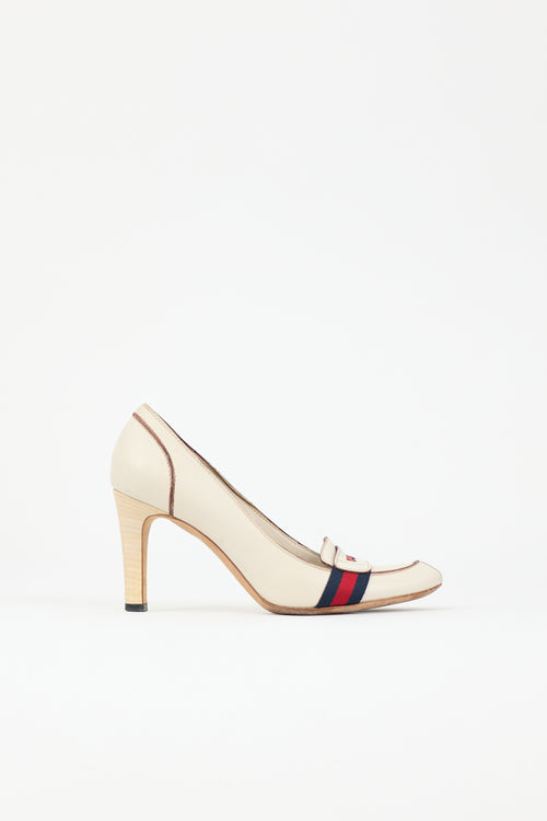 Gucci Vintage Leather Pump