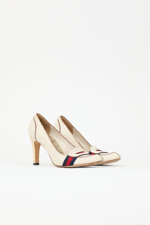 Gucci Vintage Leather Pump