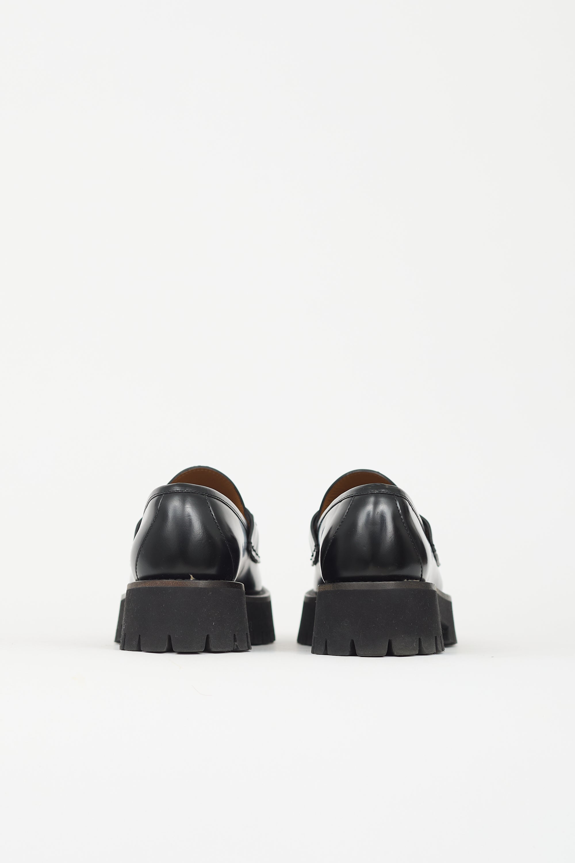 Gucci Leather Platform Loafer