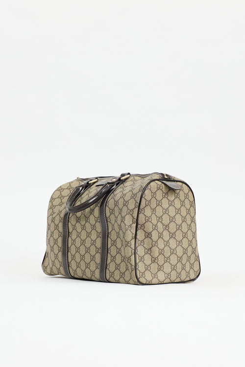 Gucci Monogram Supreme Boston Bag