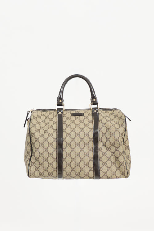 Gucci Monogram Supreme Boston Bag