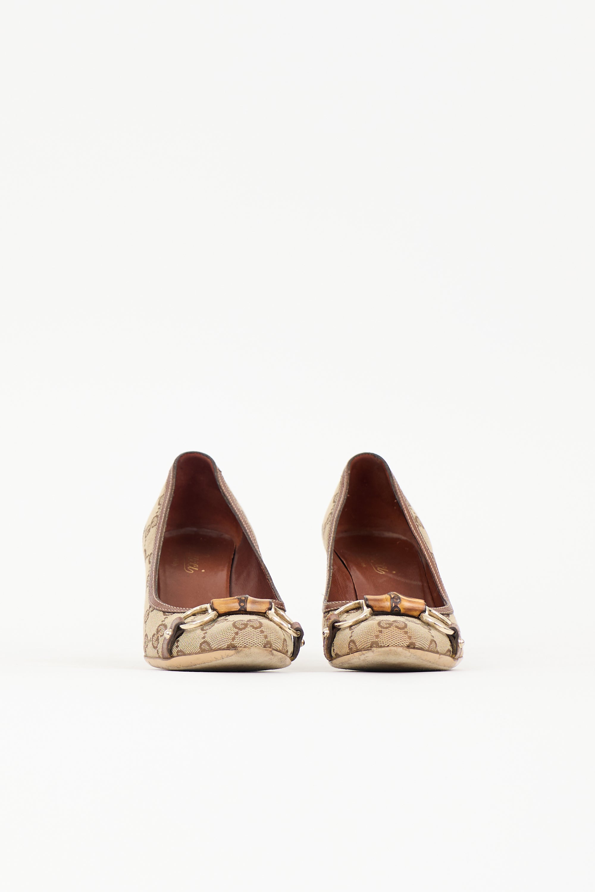 Gucci Vintage Monogram Pump