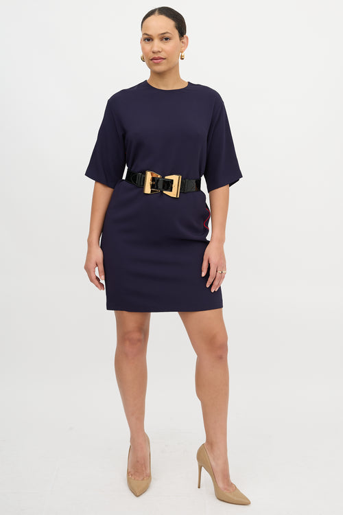 Gucci Striped Shift Dress