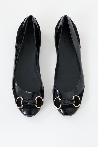 Gucci Patent Leather Flat