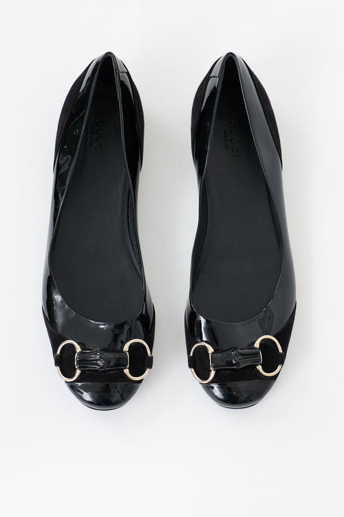 Gucci Patent Leather Flat