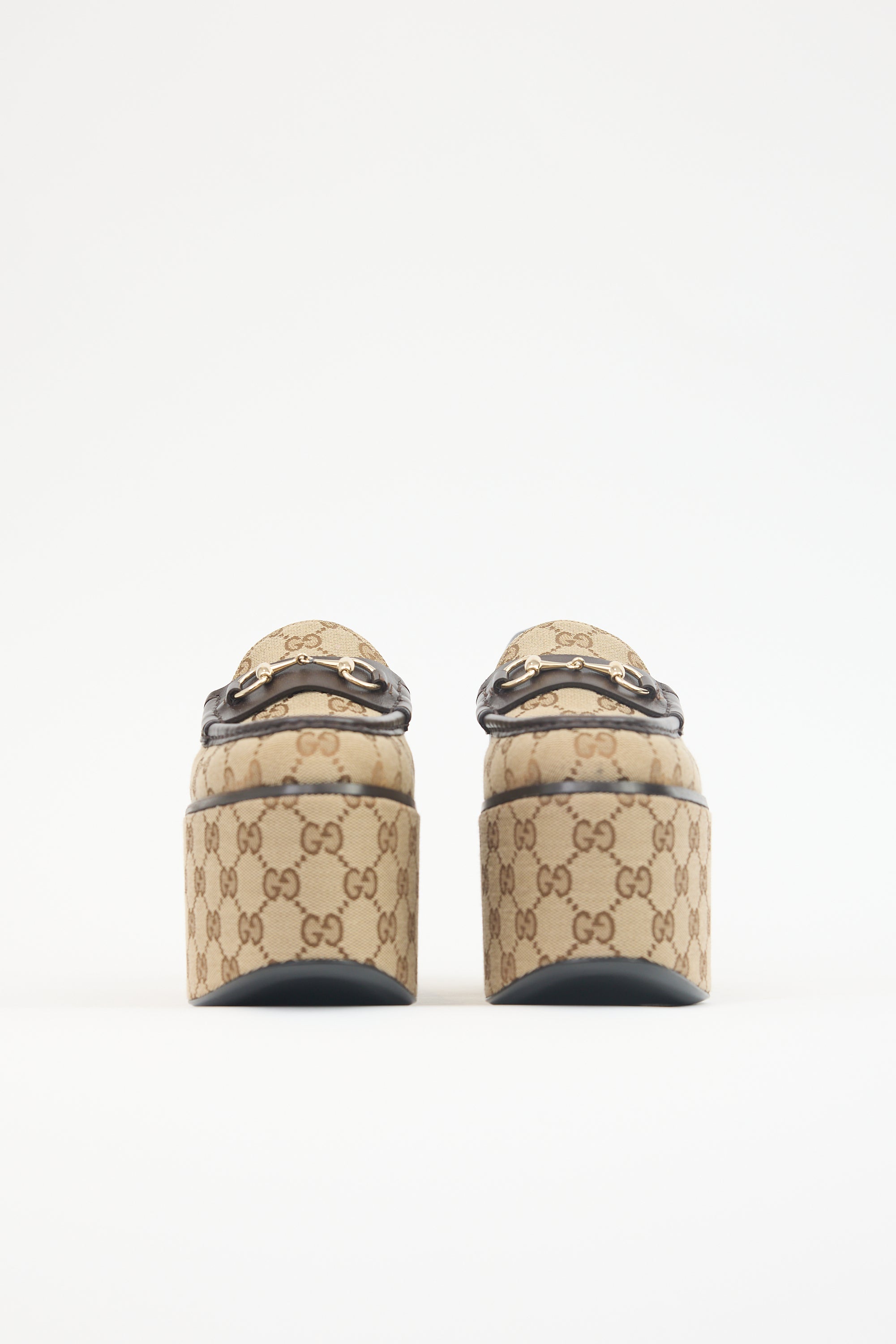 Gucci GG Monogram Platform Loafer