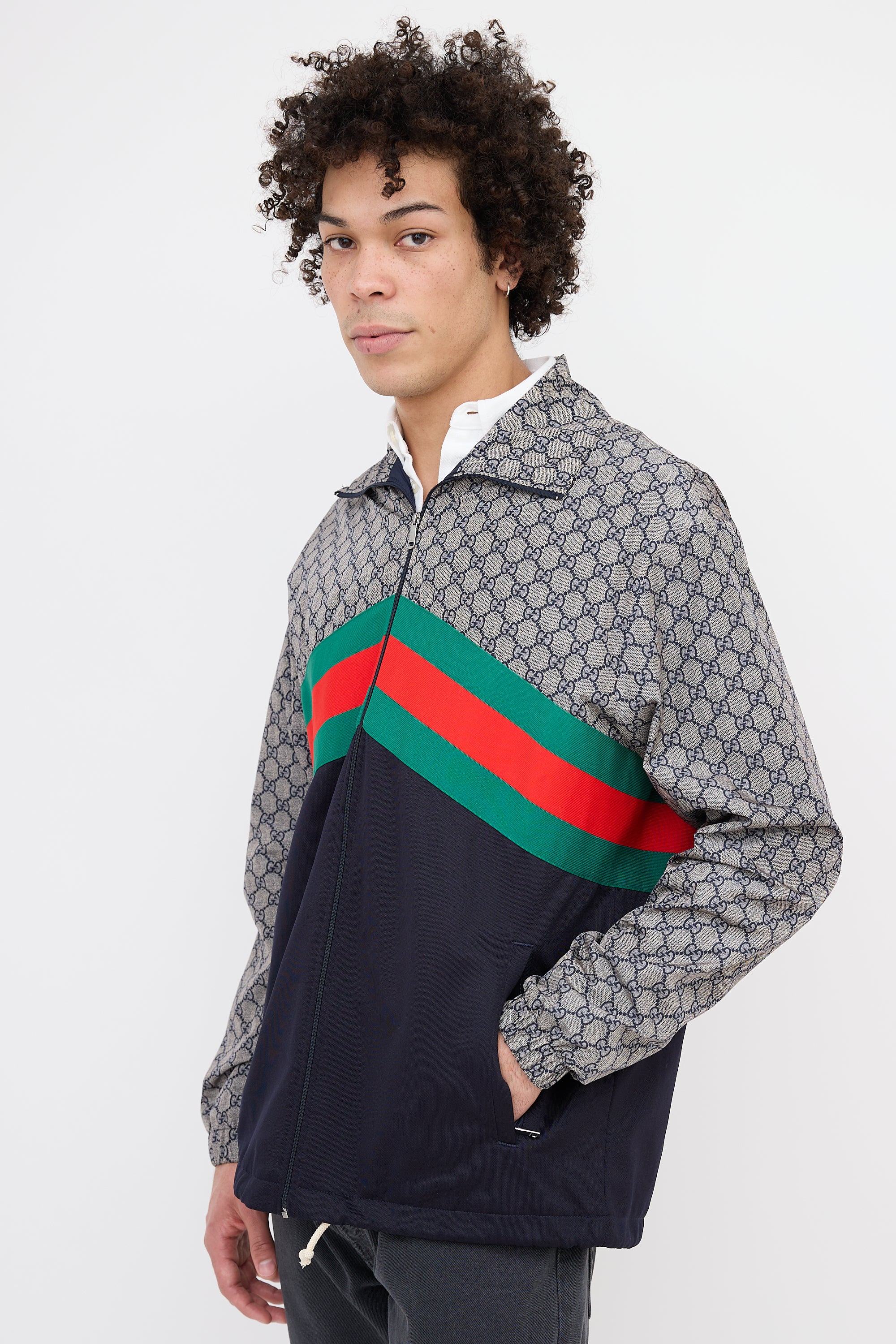 Gucci GG Technical Windbreaker Jacket