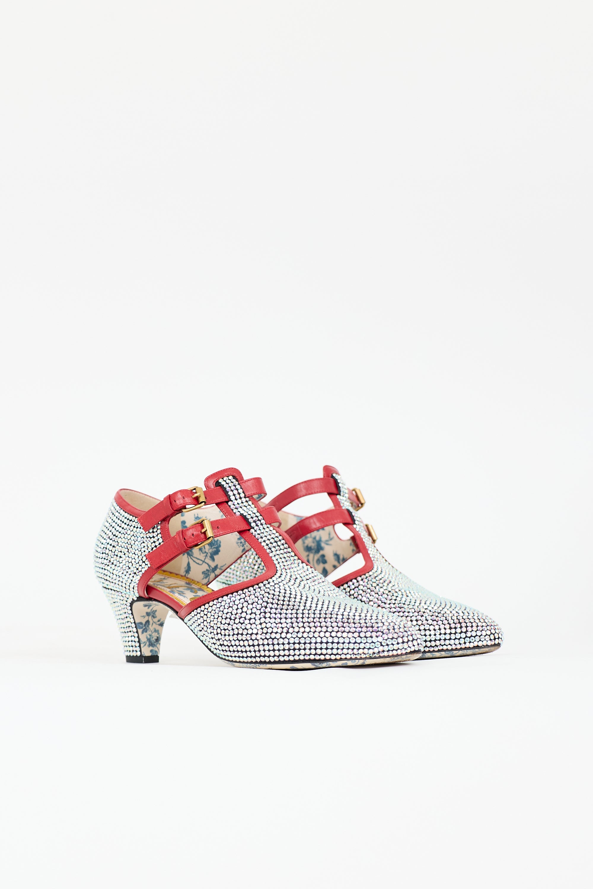 Gucci Crystal Mila Heel