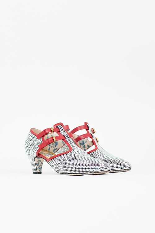 Gucci Crystal Mila Heel