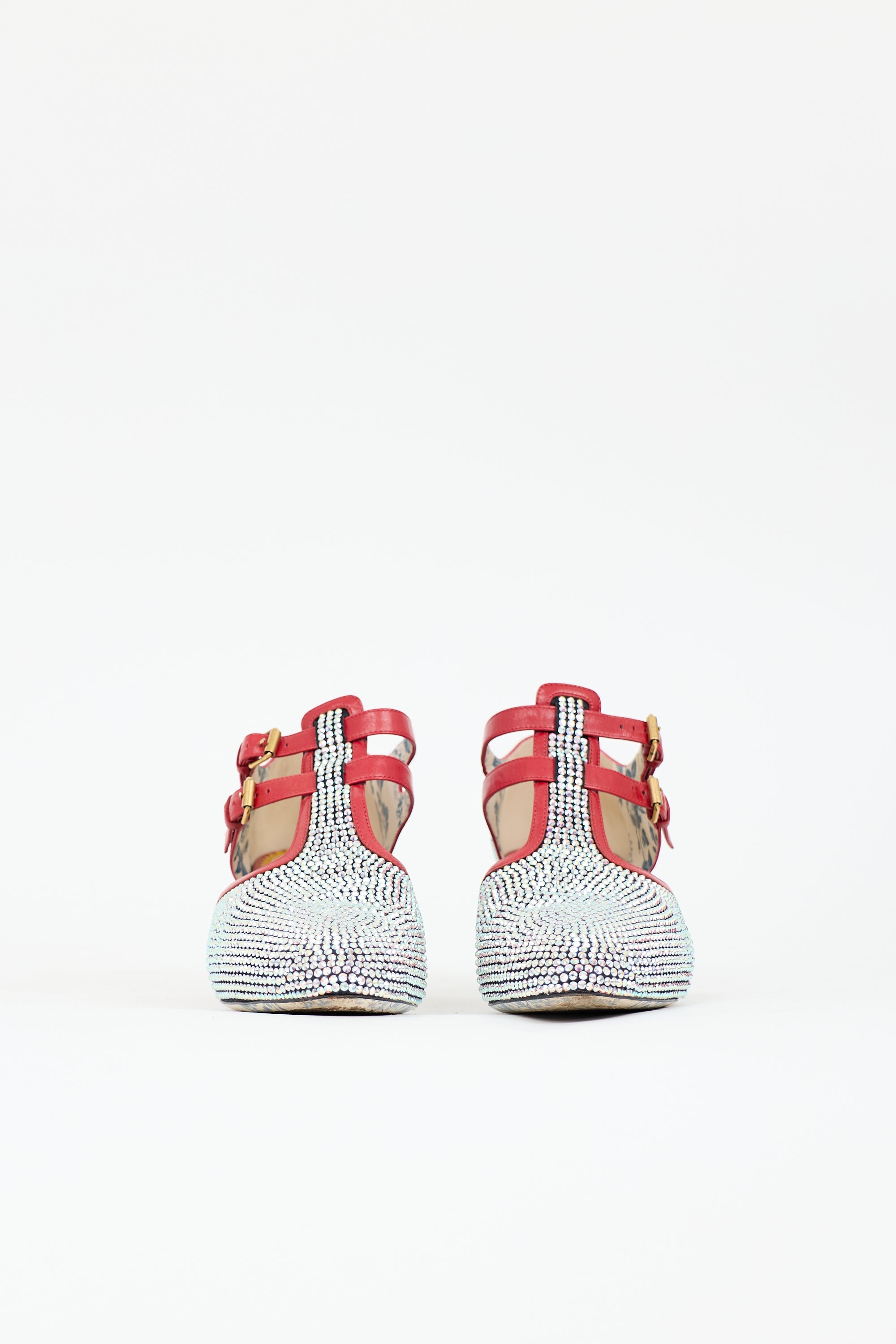 Gucci Crystal Mila Heel