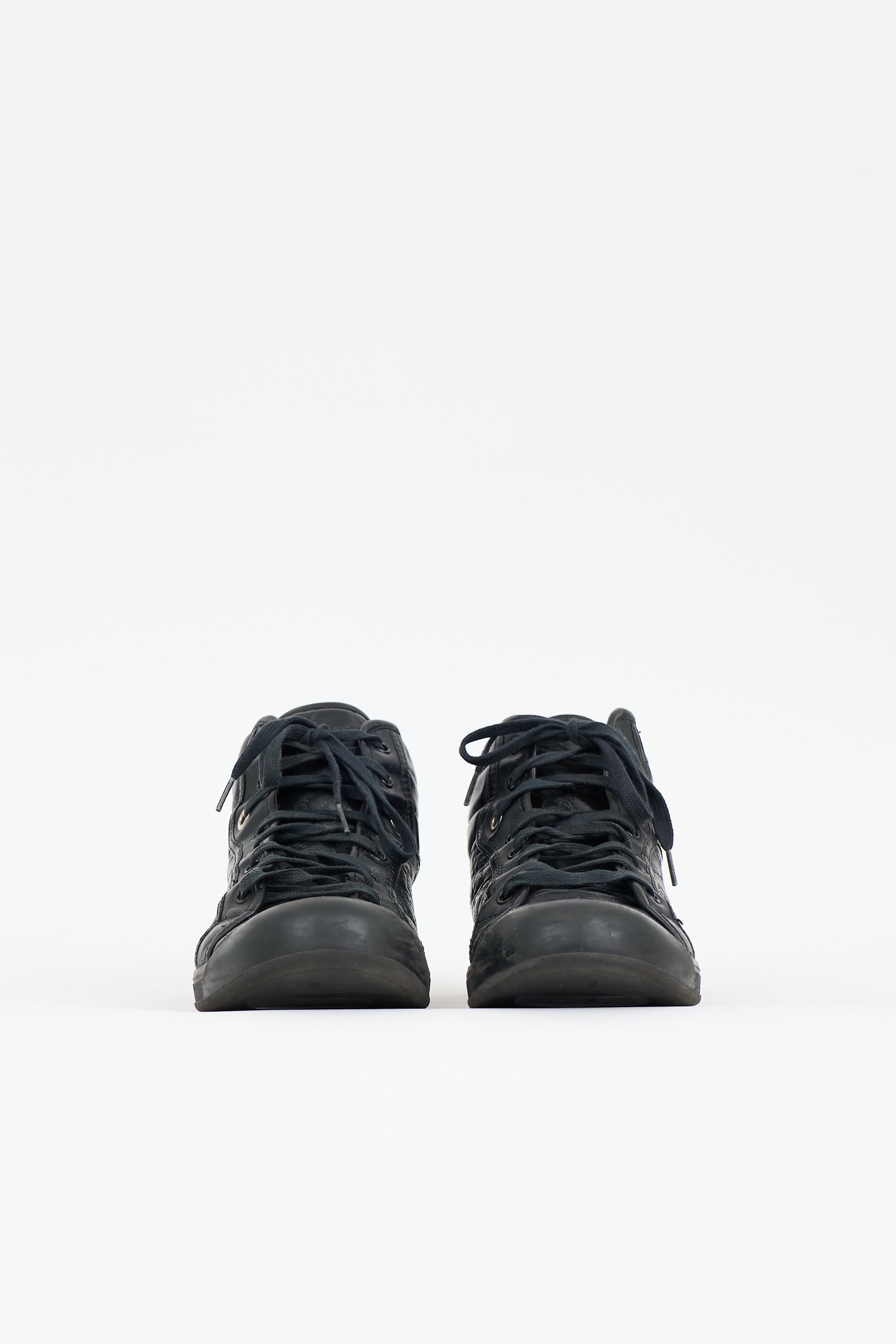 Gucci Leather Monogram Sneaker