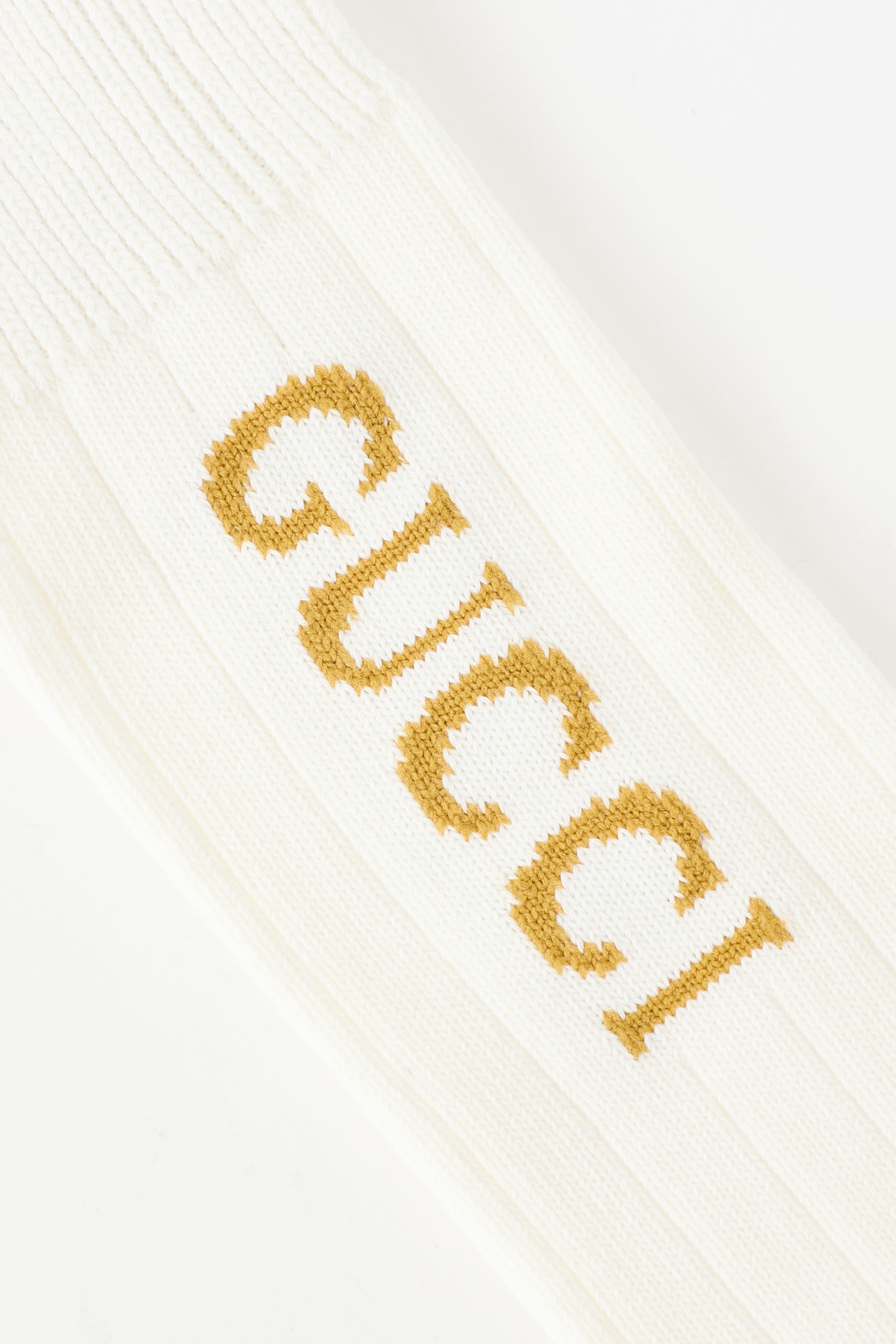 Gucci Logo Ribbed Socks