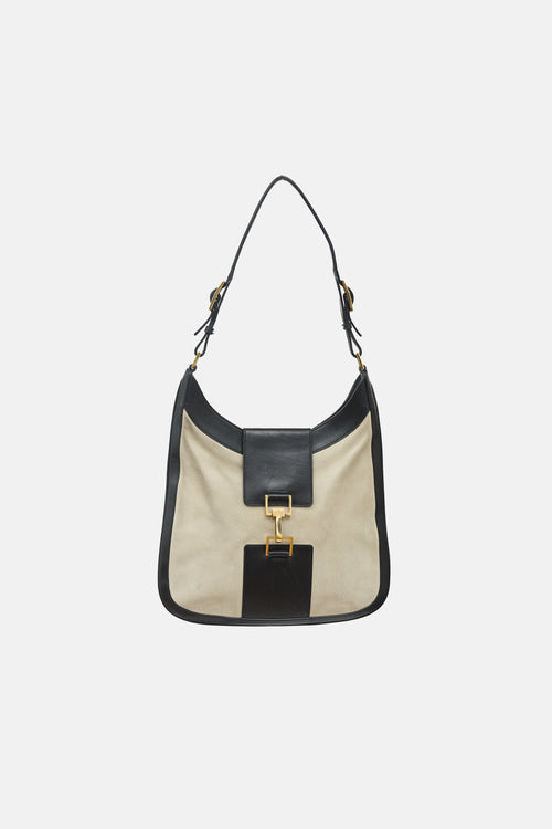 Gucci Leather & Suede Jackie Bag