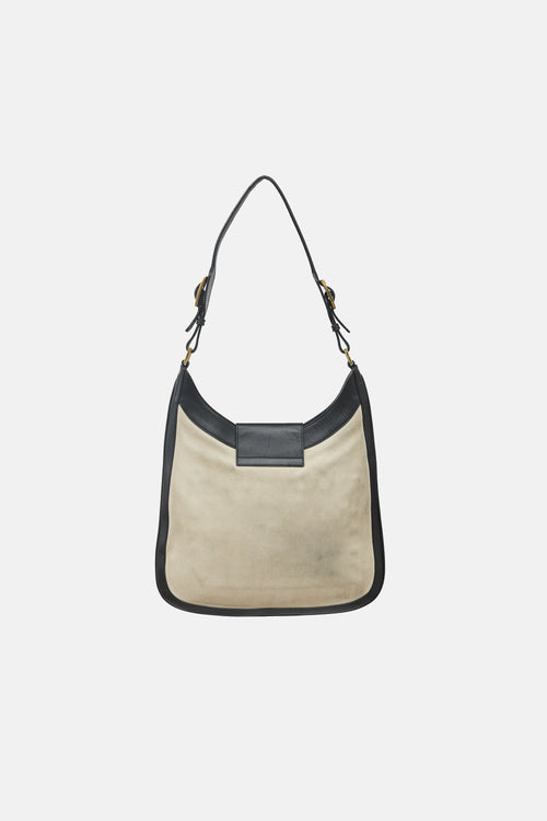 Gucci Leather & Suede Jackie Bag