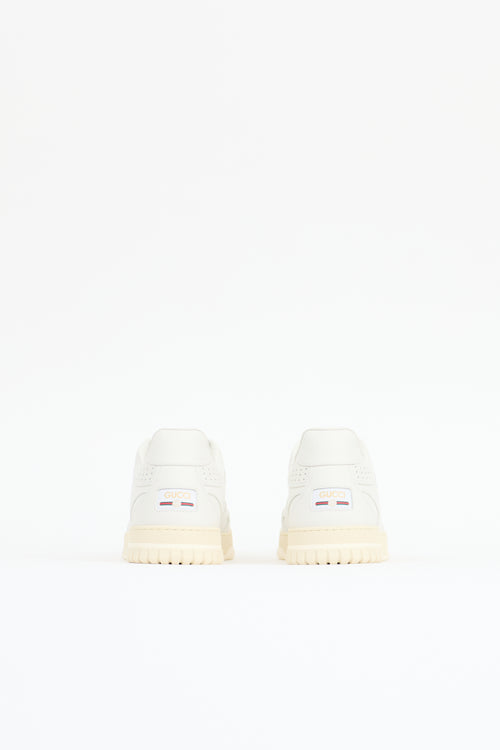 Gucci Leather Re-Web Sneaker