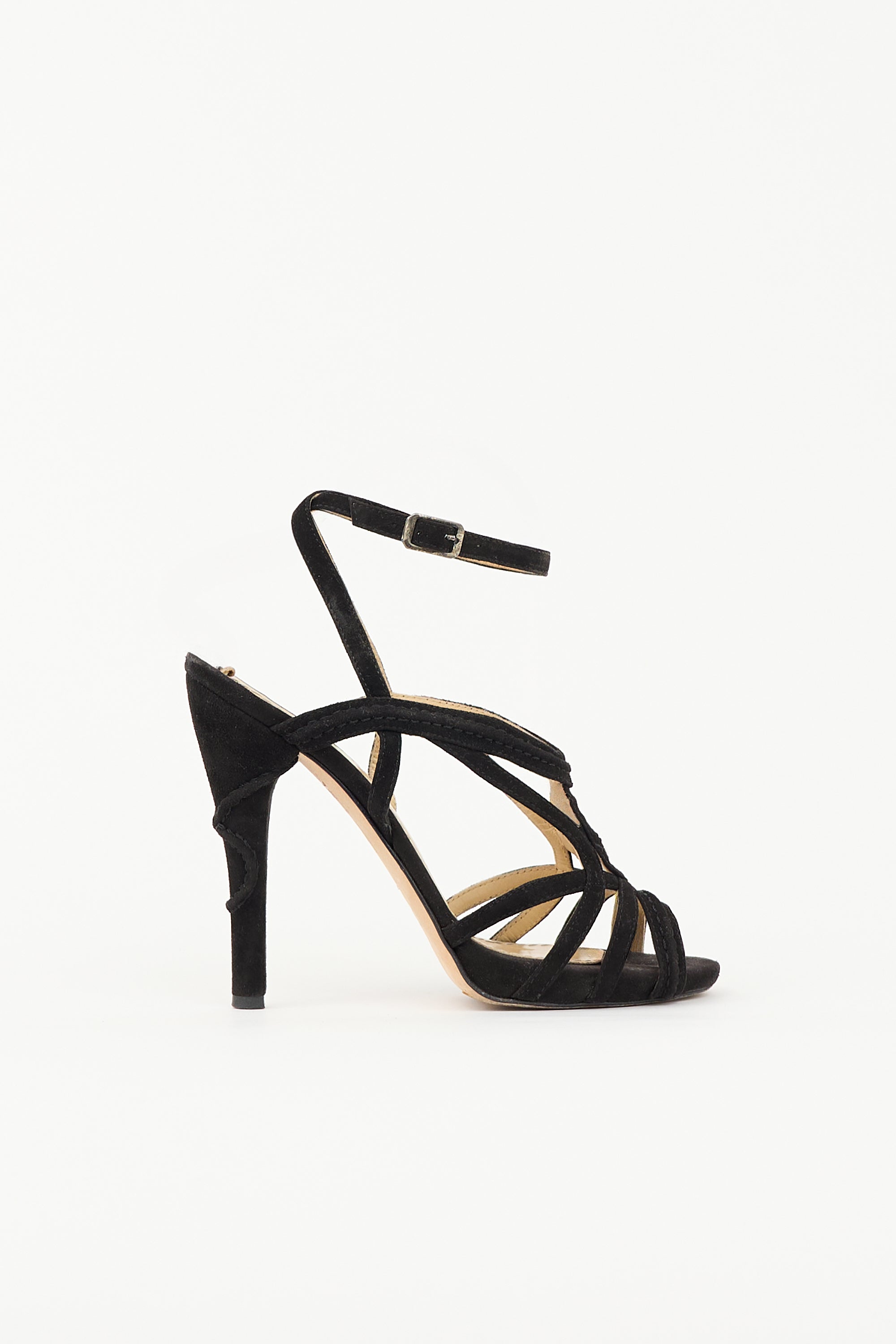John Galliano Suede Strappy Sandal