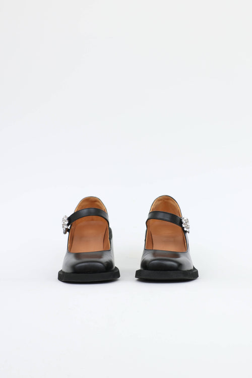 Embellished Mary Jane Heel