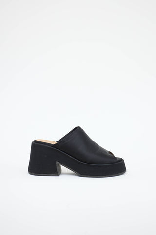 Ganni Peeptoe Platform Mule
