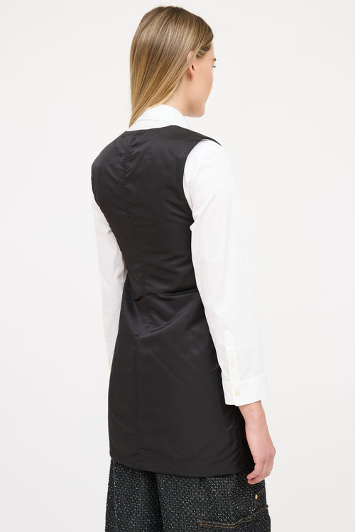 Ganni Nylon Quilted Vest