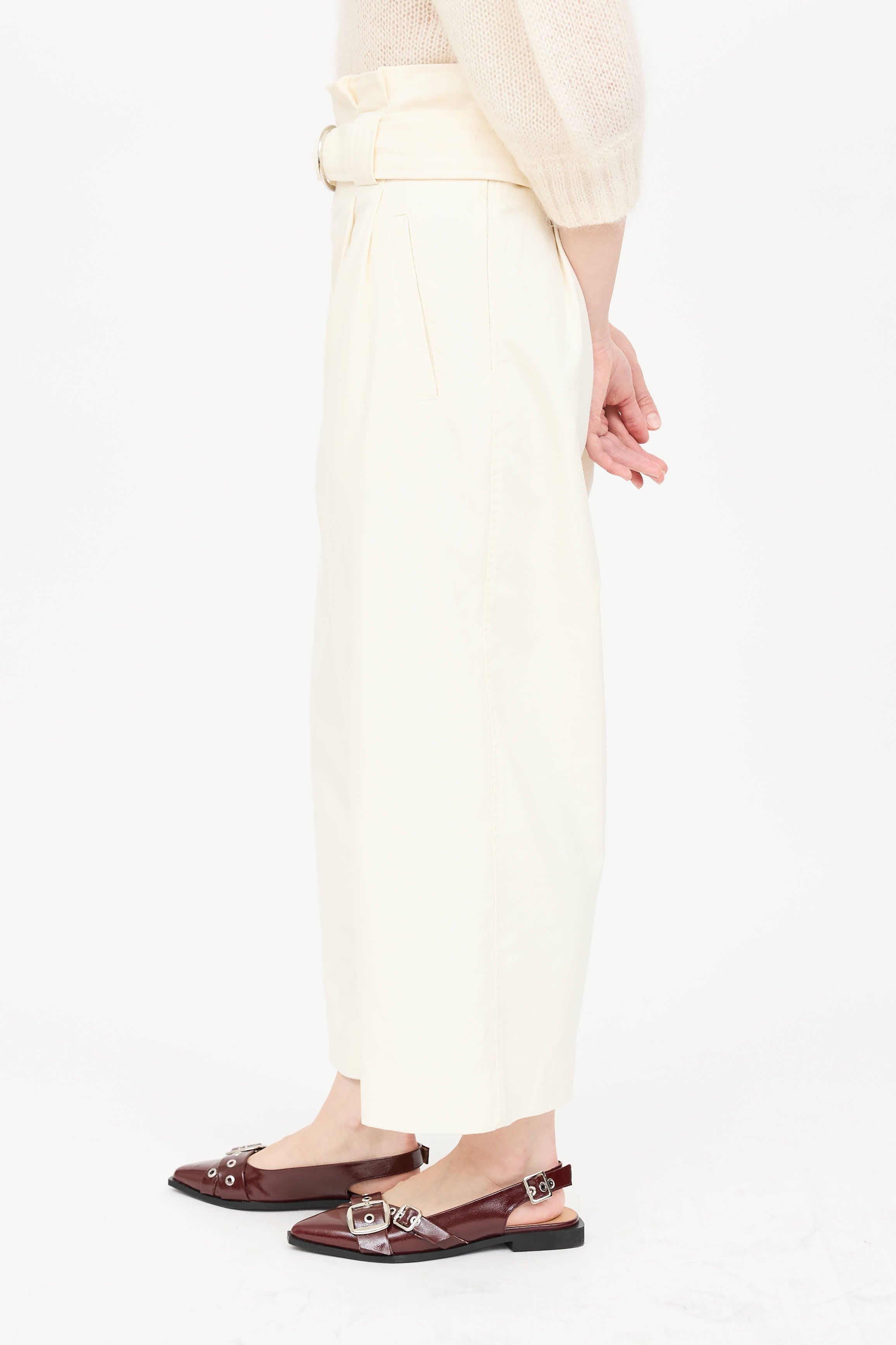 GanniPaperbag Belted Pant