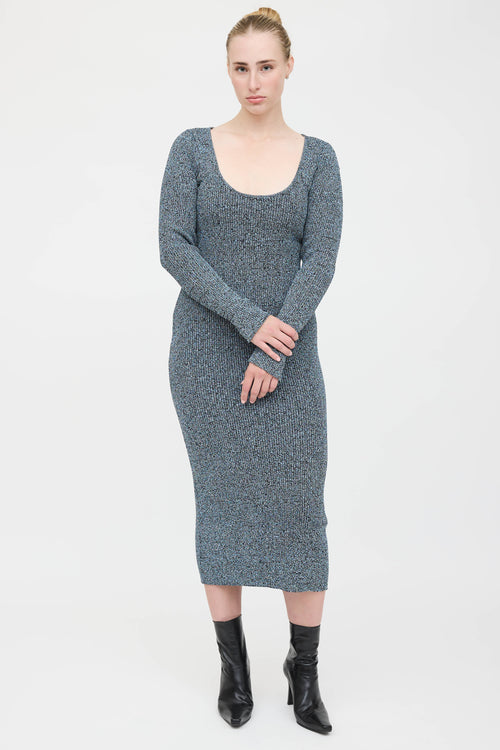 Ganni Knit Midi Dress