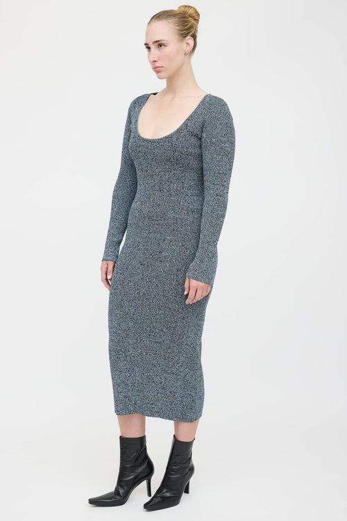 Ganni Knit Midi Dress