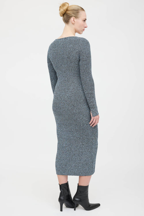 Ganni Knit Midi Dress