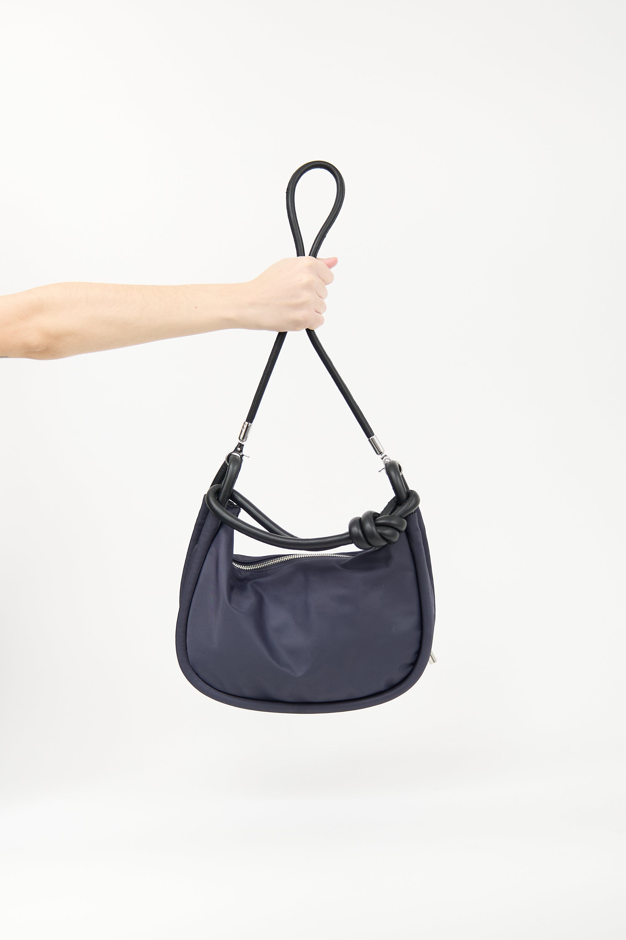 Ganni Nylon Knot Bag