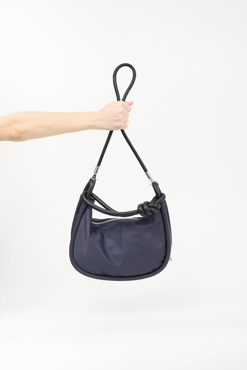 Ganni Nylon Knot Bag