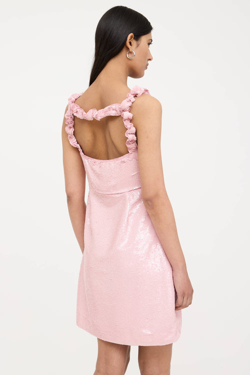 Ganni Sequin Mini Dress