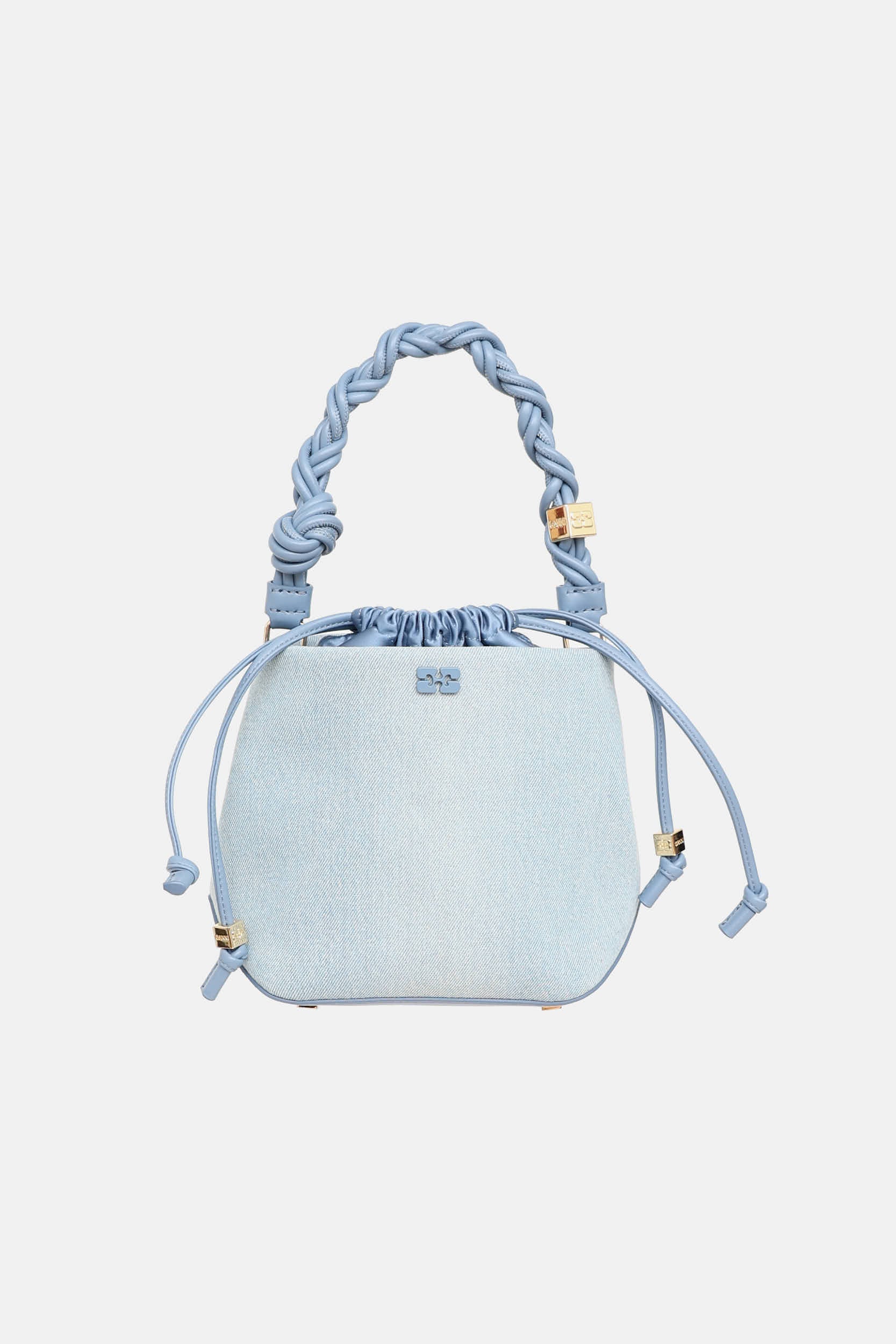 Ganni Denim Bou Bucket Bag