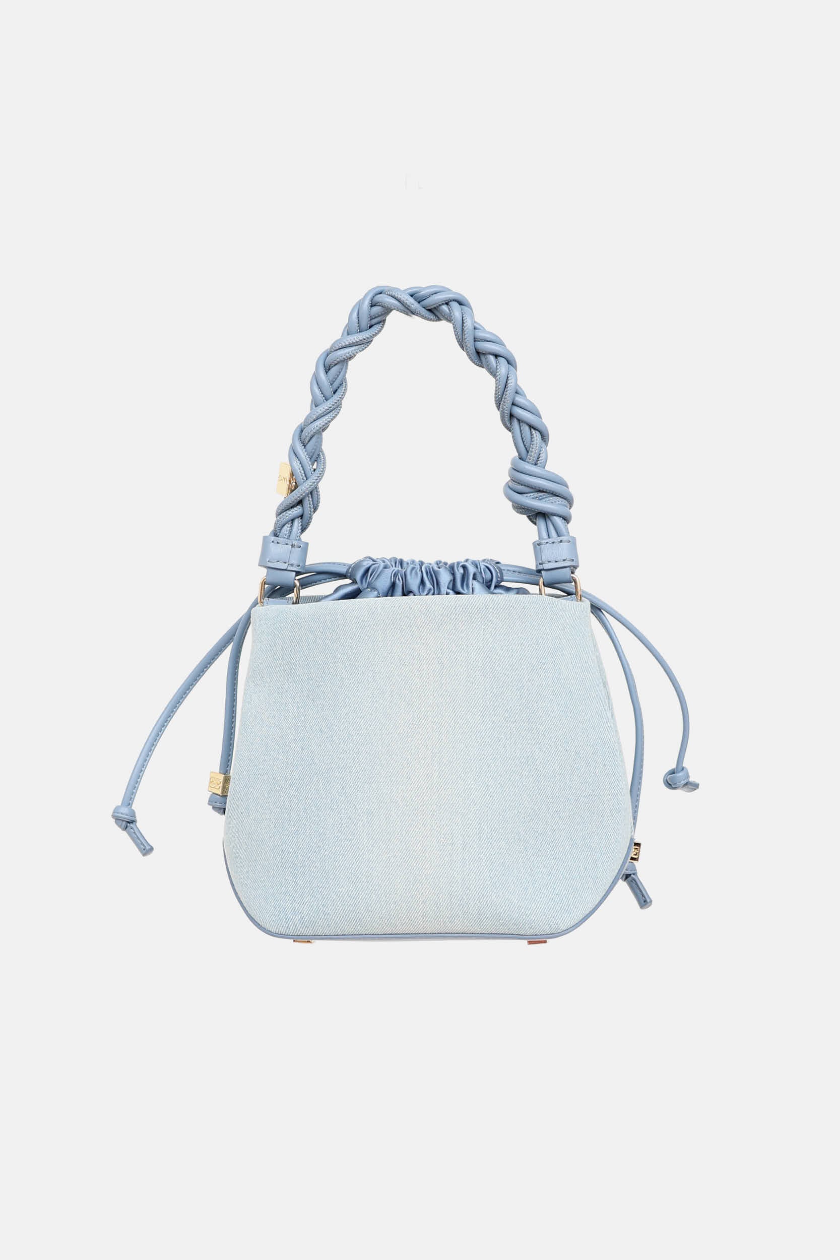 Ganni Denim Bou Bucket Bag