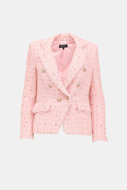 Generation Love Tweed Double Breasted Blazer