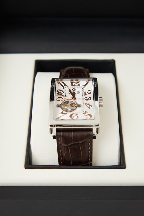 Gevril Stainless Steel & Rose Gold Tone Watch