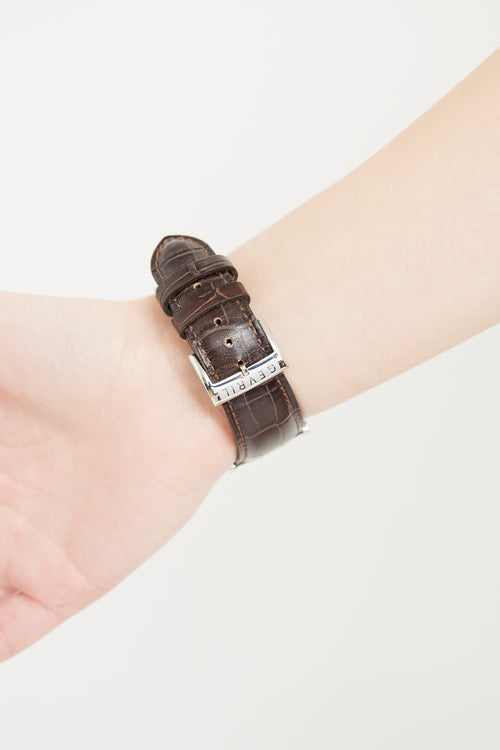 Gevril Stainless Steel & Rose Gold Tone Watch