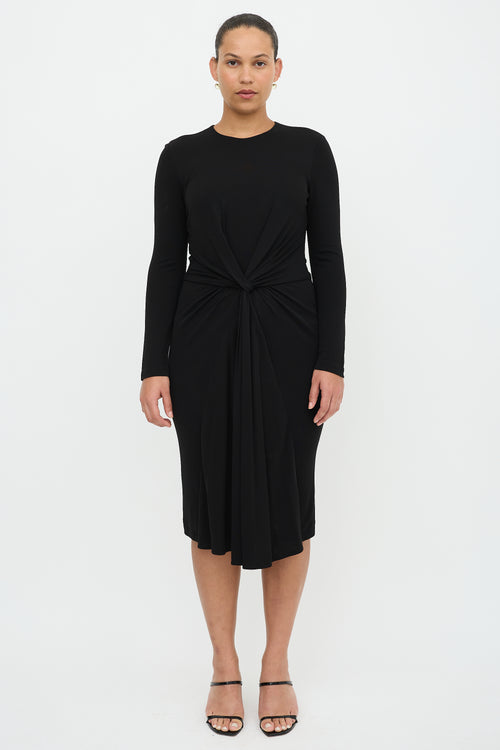 Giambattista Valli Twisted Midi Dress